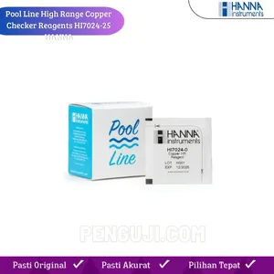 Pool Line High Range Copper Checker Reagents HI7024-25 HANNA