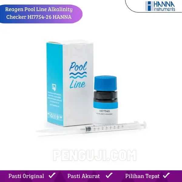 Reagen Pool Line Alkalinity Checker HI7754-26 HANNA