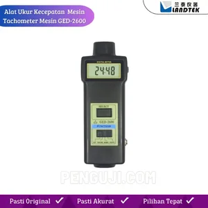 Alat Ukur Kecepatan Rotasi Mesin Tachometer GED-2600 LANDTEK