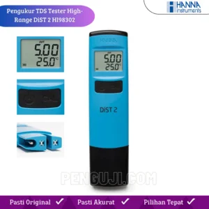 TDS Tester High-Range DiST 2 Waterproof HI98302 HANNA