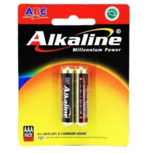 AAA Battery AAA ABC Alkaline Battery Pack of 2