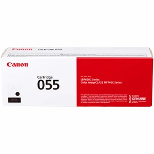 Cartridge Printer Toner Canon 055 Original Cartridge Black Color - Hitam