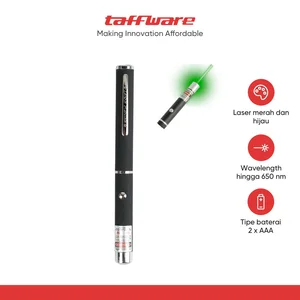 Laser Pointer Taffware Green Point Beam Laser Pointer Pen 5MW - ZY0022