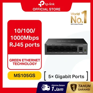 Router TP Link  Mercusys MS105GS 5-Port Gigabit Desktop Switch  Durable Metal Casing