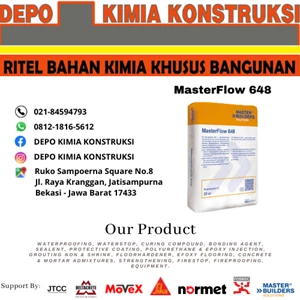 MasterFlow 648 Polymer Grouting MBS