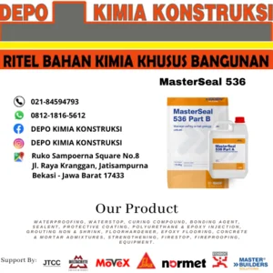 MasterSeal 536 Bahan WaterProofing set