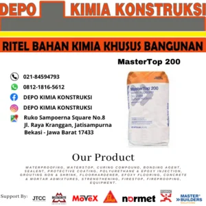MasterTop 200  Floor Hardeners MBS