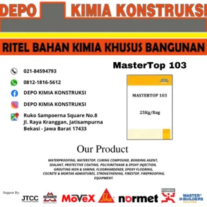  Floor Hardeners MasterTop 103 Mineral Dry Shake