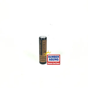 Baterai Ultrafire 18650 Hitam BBC 4000mAh Batu Cas Charge Rechargeable Bagus Isi Lebih Banyak