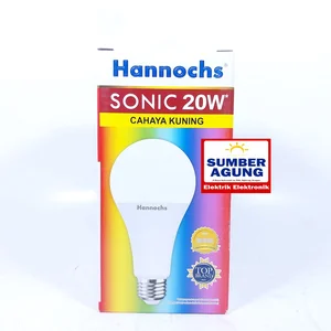 LED Lamp Yellow Light 20W Warm White 3000K Sonic Hannochs Big Round Jumbo Super Bright Large Room