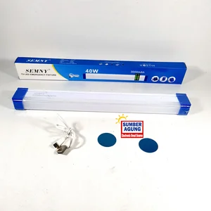 Lampu LED Emergency T5 Semny 40W Lampu Neon LED Panjang USB Lampu Portable Emergency Neon Cas