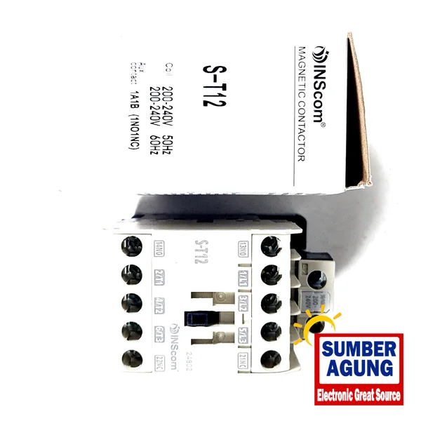 Buy INS Magnetic Contactor AC Kontaktor 20A ST - 12 ST-12 Coil 220V ...