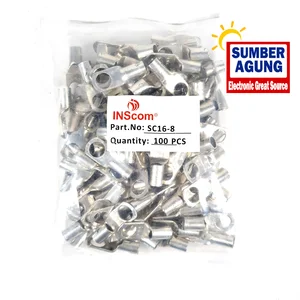 KABEL SKUN SC16-8 / CABLE LUG SC-16 - 8 INSCOM Per Biji Bijian Satuan Tebal Skun SCD Ring No 16 