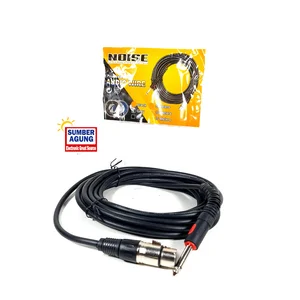 Kabel Microphone Noise Panjang 5M Warna Hitam Kabel Mic Jadi 5 METER Professional Audio Wire 
