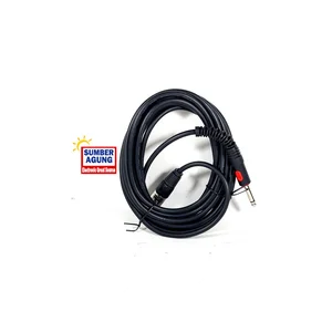 Kabel Microphone Noise Panjang 5M Warna Hitam Kabel Mic Jadi 5 METER Professional Audio Wire 