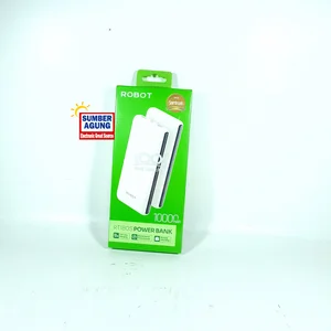 ROBOT RT180S PowerBank 10000mah 2.4A Dual Input Port Type C & Micro USB ROBOT RT180 Green