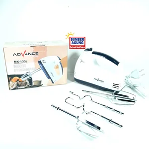 Hand Mixer Advance MX133 Alat Pengocok Telur Pengaduk Adonan dengan 7 Kecepatan Otomatis Original 100Watt