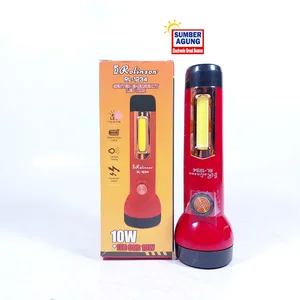 Rolinson RL1234 Senter Emergency LED COB 10W COB 10W Cahaya Putih Kecil Super Terang