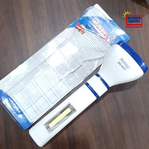 Matsugi Senter Tangan MG8657 15 Watt 2 Model Cahaya Rechargeable Terang Focus dan Tahan Lama