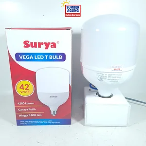 Surya Lampu LED Vega Capsule T TABUNG 42W Bohlam LED 42 Watt Cahaya Putih Terang Cool Daylight Hemat Energi