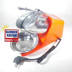 Vipoo Ice Crusher V9300 Mesin Pembuat Es Serut Listrik 2 Mata Pisau 