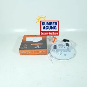 Emico LED Downlight Panel IB Emico 3+3 PK Bulat Putih Kuning Tanam Warm White Bulat Tipis Hemat Energi