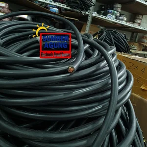 Eterna Kabel NYYHY 4x6 50M Hitam Kabel Serabut 4x6 SQMM Panjang 50 Meter SNI