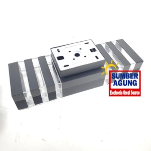 Brilliant Lampu Dinding Outdoor Teras Minimalis 2sisi 3garis 5193/2 Tahan Air Lampu Dua Arah Cahaya