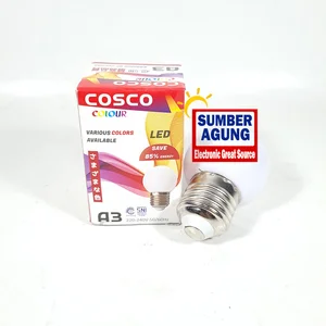 Cosco Lampu Pingpong 3W Warna Putih Bohlam Led Pingpong G45 Kecil 3W