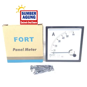 Fort Ampermreter FT96 50A Analog Panel Meter 50A Analog Jarum FYT96