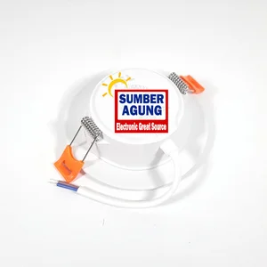 Lampu Downlight FSL 5w Warna Cahaya Putih Terang 6500k Lampu Panel Tanam Bentuk Bulat