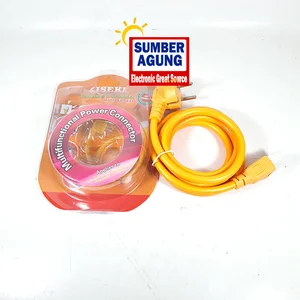 Kiseki Kabel Power KI-1147 Original Kabel Colokan PC Printer CPU 3 Pin Premium