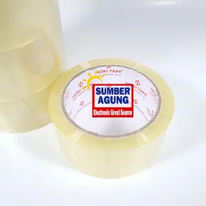 Hoki Lakban Bening Opp Tape Perekat Transparan Bening Kuat Tebal 48mm