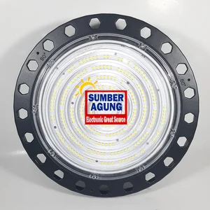 Ecova Lampu Gantung Industri Highbay 150W Cahaya Putih Super Terang
