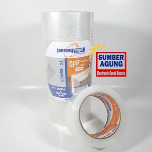 Berry Tape Clear Packaging Tape 48mm x 80m – Multipurpose Adhesive with Stronger Bonding Power
