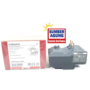 Himel Overload 12-18A HDR3-25 Thermal Overload Relay Untuk HDC 9 12 18 25