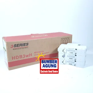 Himel MCB 3P 4 Pemutus Arus Listrik 3 Pas 4 Ampere Himel