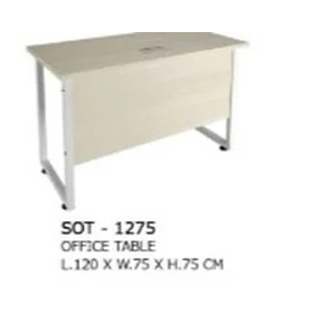 MEJA RAPAT KAKI BESI Meja Staff