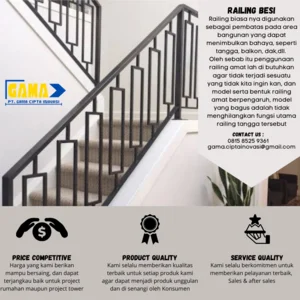 Steel Railing Stairs and railing balcony