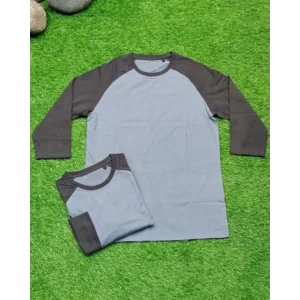 Kaos Raglan Lengan Tanggung 3/4