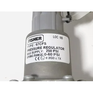 Katup Industri dan Perlengkapan Katup / Fisher 67CFS Stainless Steel Regulator Spring Range 0-60PSI