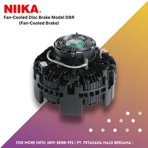 NIIKA Air Brake Rem Cakram Berpendingin Kipas Model DBR (Fan Cooled Brake)