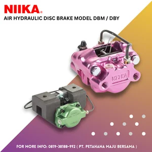 NIIKA Rem Cakram Hidrolik Pneumatik Model DBM & DBY (Air Hydraulic Disc Brake)