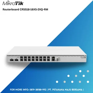 Routerboard CRS518 16XS 2XQ RM MIKROTIK