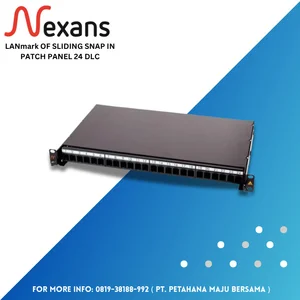 NEXANS LANmark OF Sliding Snap In Patch Panel