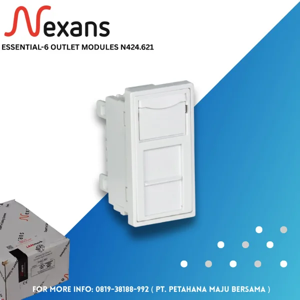 Nexans Essential-6 Outlet Modules N424.621 kabel utp