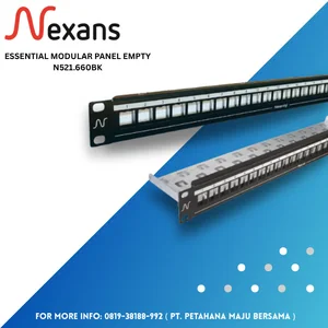 Nexans Essential Modular Patch Panel Empty N521.660BK