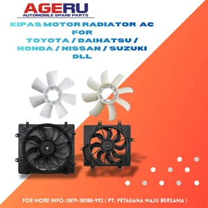 Daun Kipas Body Kipas Radiator AC ( Radiator Fan Blade ) untuk Mobil Toyota / Honda / Daihatsu / Suzuki / Nissan