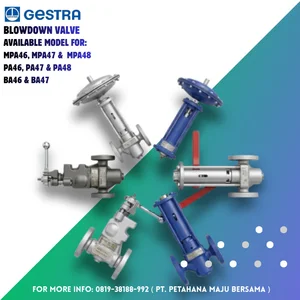 Katup Blowdown ( Blowdown Valve ) Merek GESTRA Model PA MPA BA