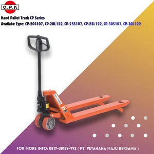 Troli Palet Genggam ( Hand Pallet Truck ) Merek OPK dari Okudaya Giken Jepang